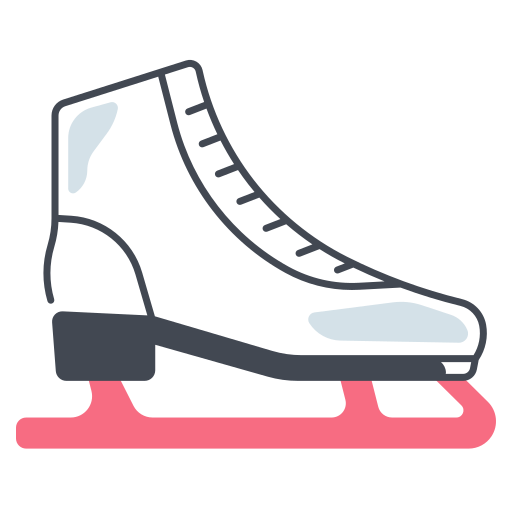 Ice Skate Generic color fill icon