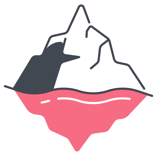 Iceberg  Generic color fill icon