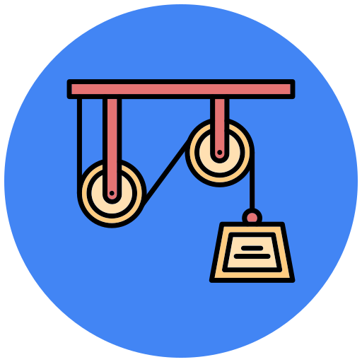 Pulley Generic color lineal-color icon