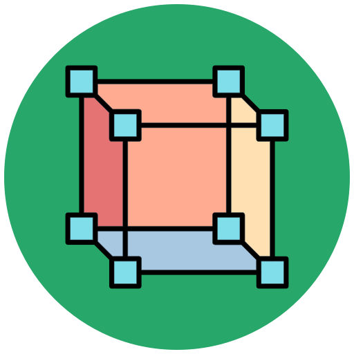 Cubic Generic color lineal-color icon