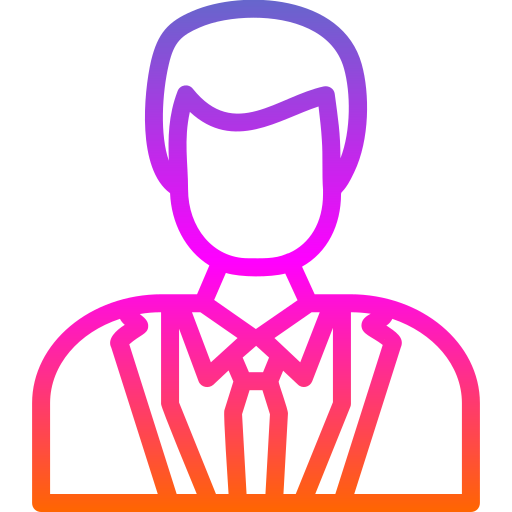 Showman Generic gradient outline icon