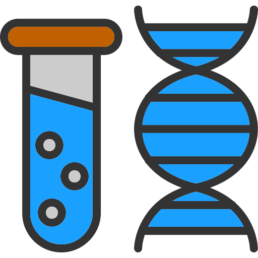 dna 테스트 Generic color lineal-color icon