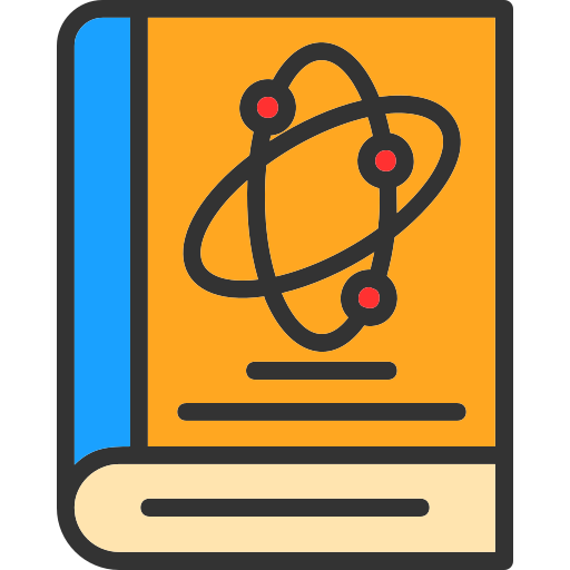 Science Book Generic color lineal-color icon