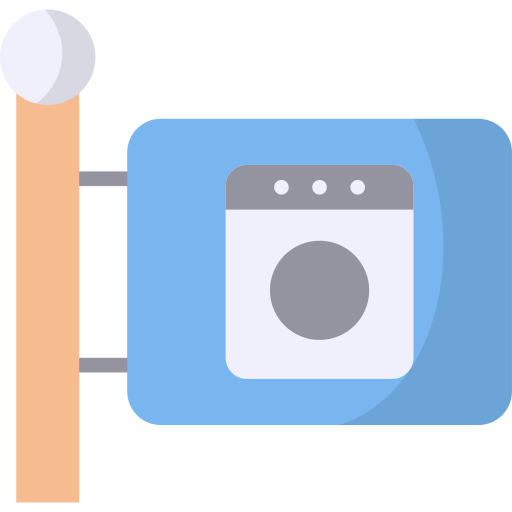 Laundry shop Generic color fill icon