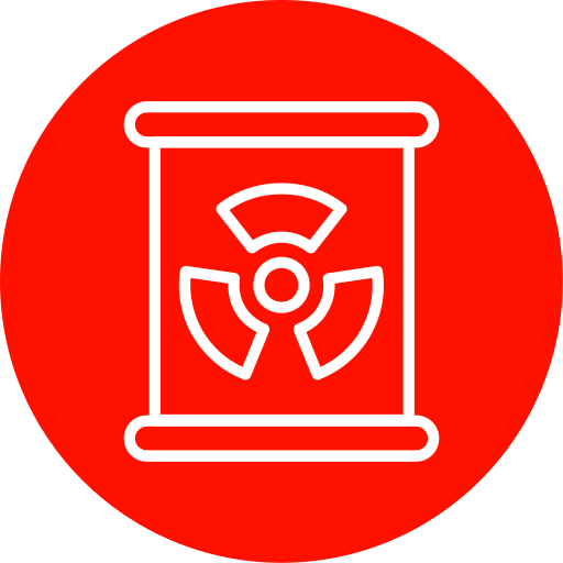 odpady toksyczne Generic color fill ikona