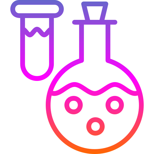 Chemical analysis Generic gradient outline icon
