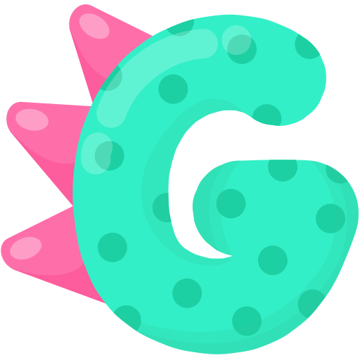 Letter g Generic color fill icon