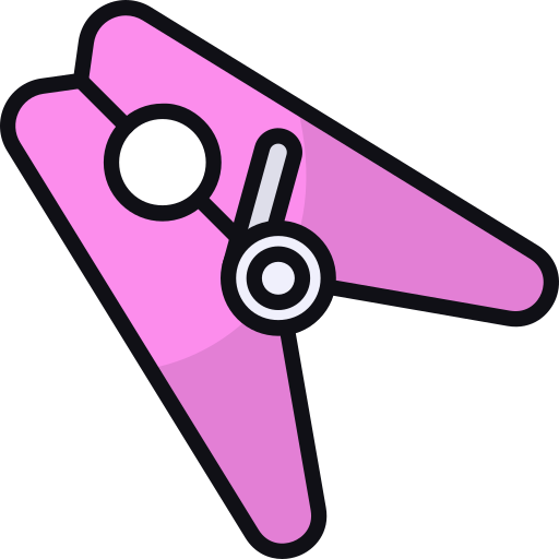 Clothespin Generic color lineal-color icon