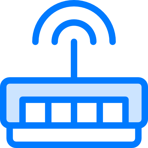 Wifi router Vitaliy Gorbachev Blue icon