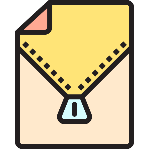 archivo srip Lineal Color icono