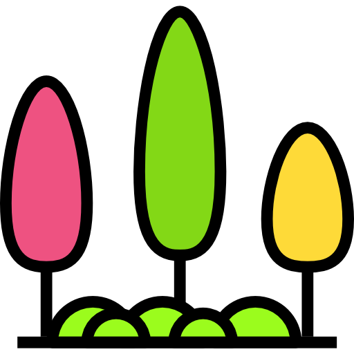 baum Darius Dan Lineal Color icon