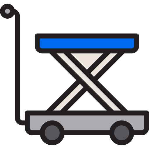 Trolley srip Lineal Color icon