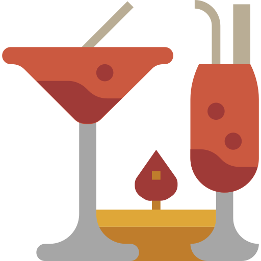 Cocktail Surang Flat icon