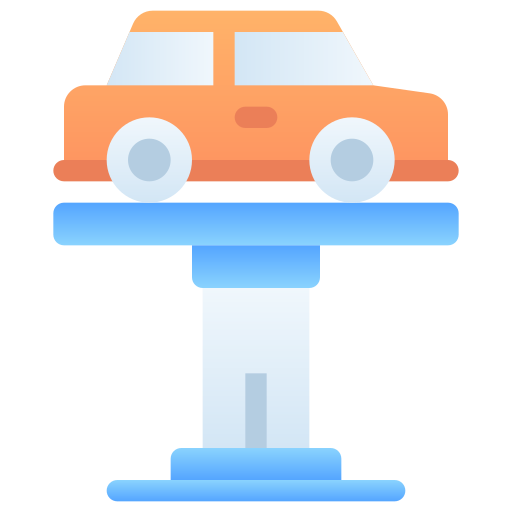 Car Lift Generic gradient fill icon