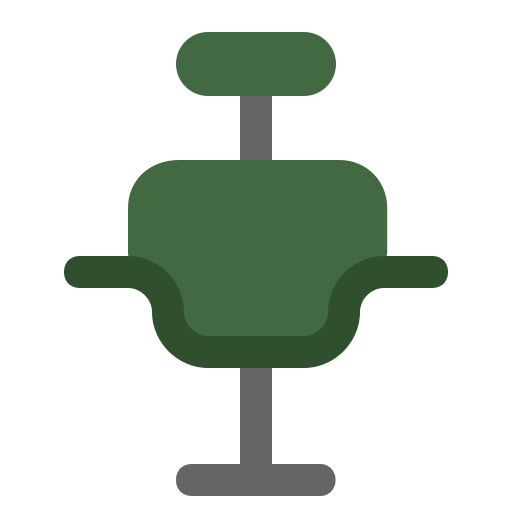 Barber chair Generic color fill icon