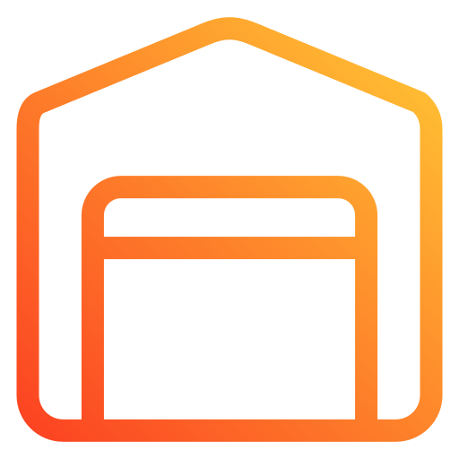 garage Generic gradient outline icoon