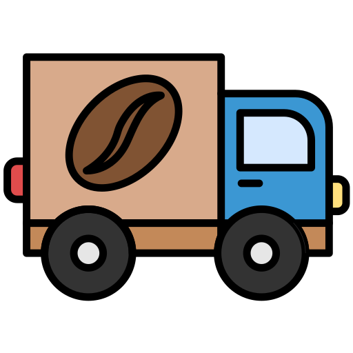 camion del caffè Generic color lineal-color icona