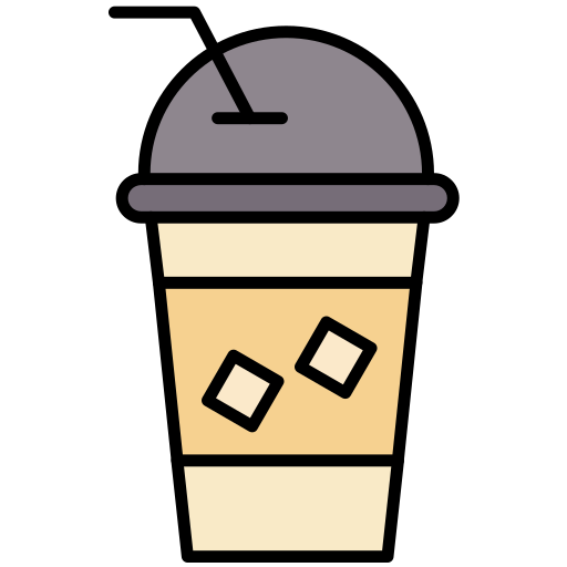 Iced Coffee Generic color lineal-color icon