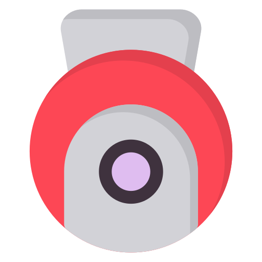 vidéosurveillance Generic color fill Icône
