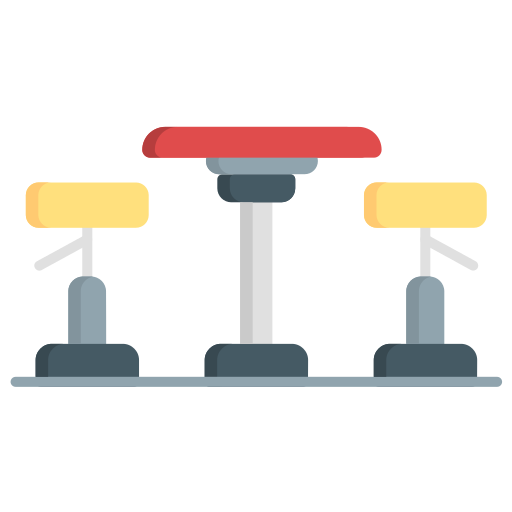 Bar Stool Generic color fill icon