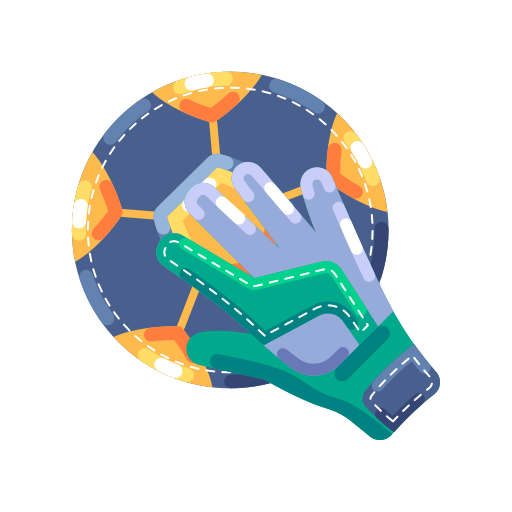 Goalkeeper Generic color fill icon