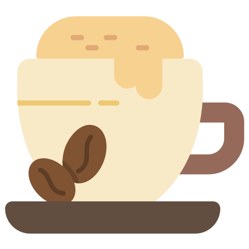 café latté Generic color fill icono