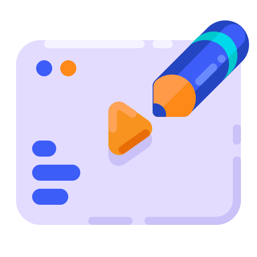 Video and audio Generic color fill icon