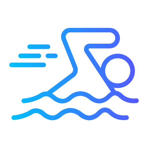 schwimmen Generic gradient outline icon