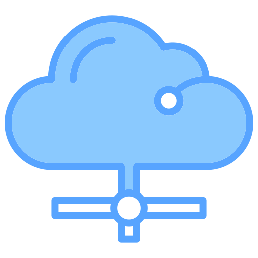 cloud-netzwerk Generic color lineal-color icon