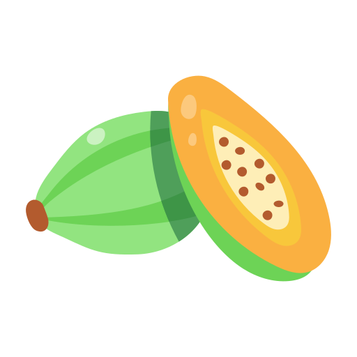 papaia Generic color fill icona