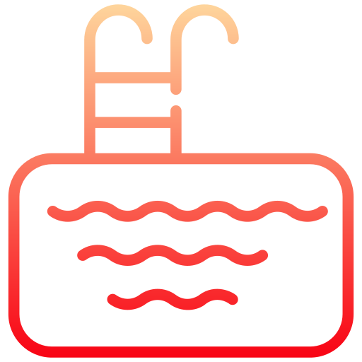 Swimming pool Generic gradient outline icon