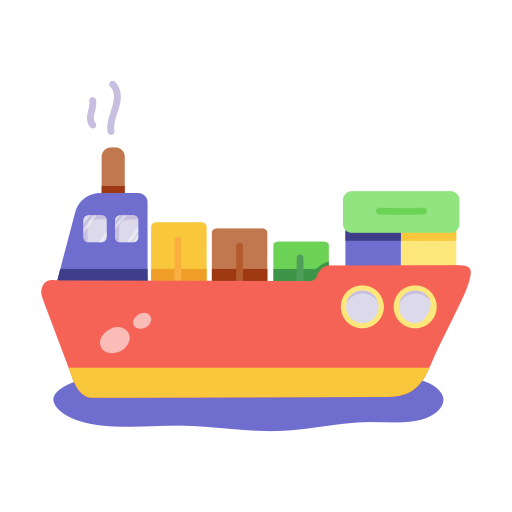 bateau Generic color fill Icône
