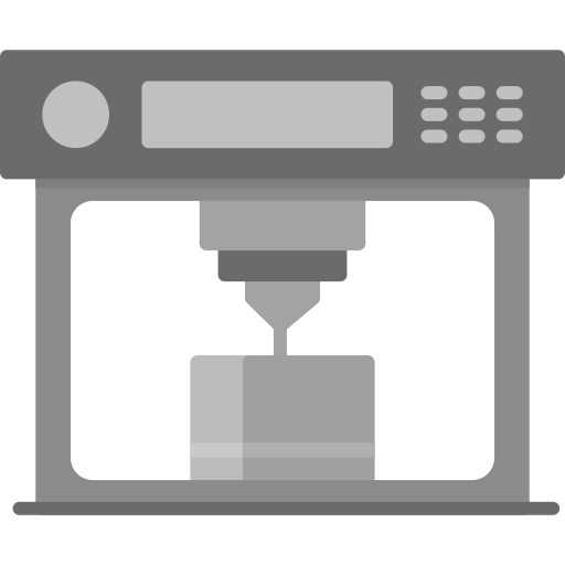impresora 3d Generic color fill icono