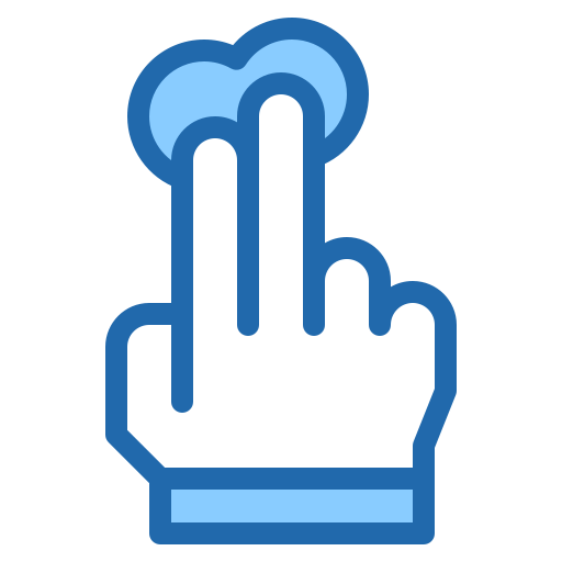 Hand gesture Generic color lineal-color icon