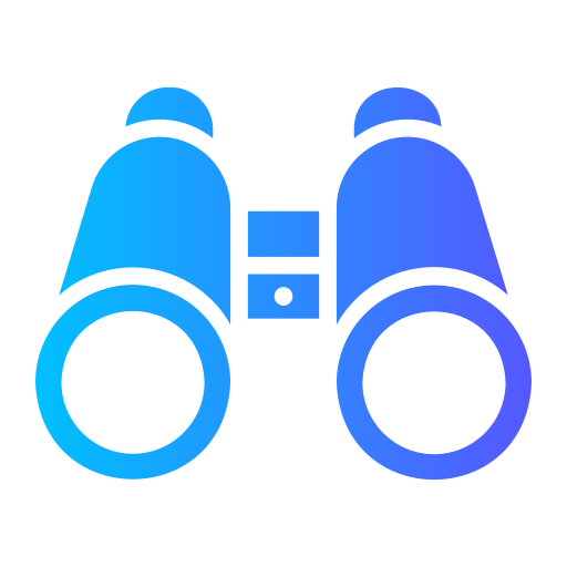 Binoculars Generic gradient fill icon