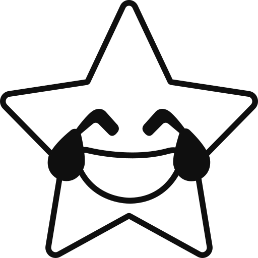 Laughing Generic black fill icon