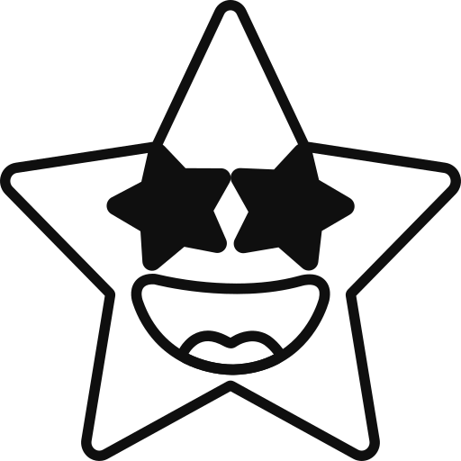 Star Generic black fill icon