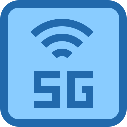 5g Generic color lineal-color icon
