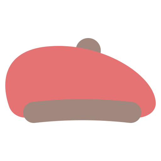 Beret Generic color fill icon