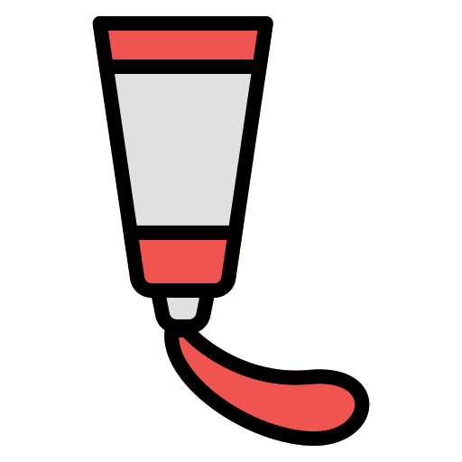tubo di vernice Generic color lineal-color icona