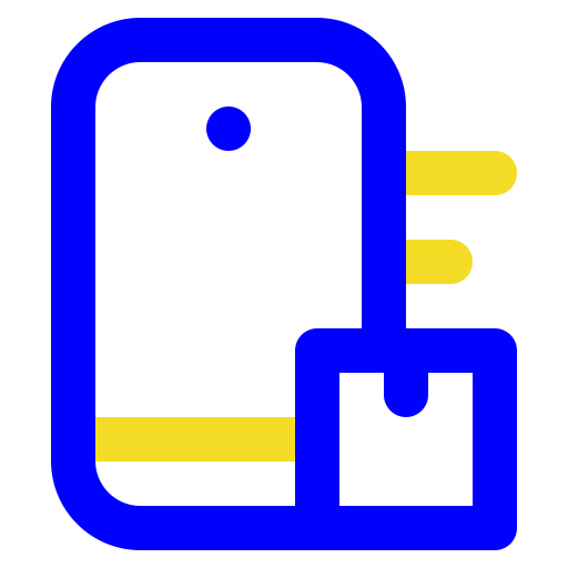 smartfon Generic color outline ikona