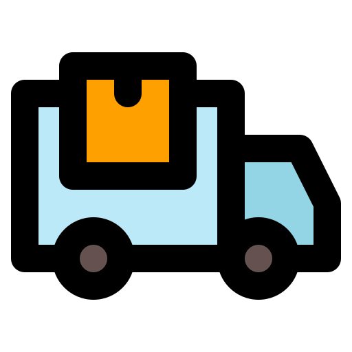 Delivery truck Generic color lineal-color icon