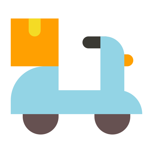 Scooter Generic color fill icon