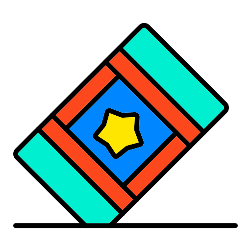 지우개 Generic color lineal-color icon
