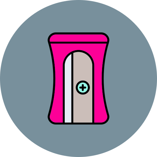 연필 깎기 Generic color lineal-color icon