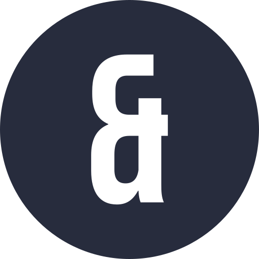 ampersand Generic black fill icoon