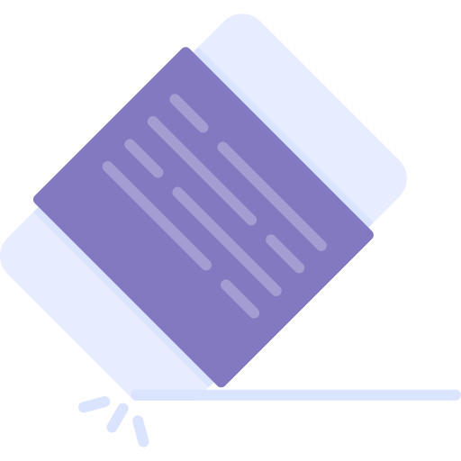 Eraser Generic color fill icon