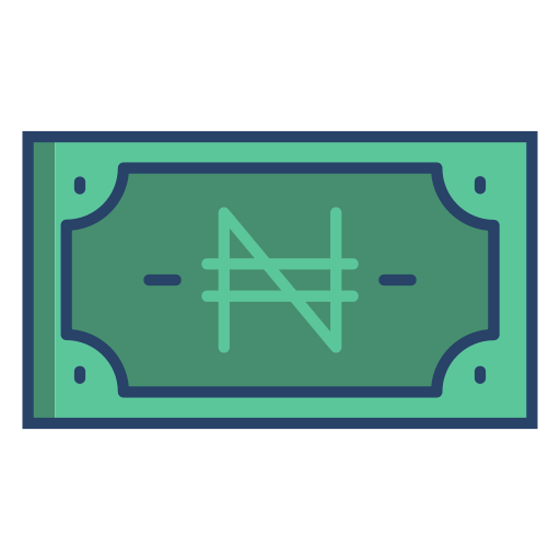 Naira Generic color lineal-color icon
