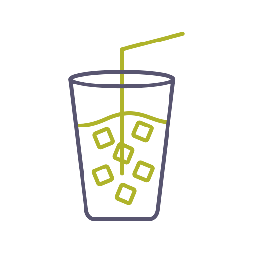 bebida fría Generic color outline icono