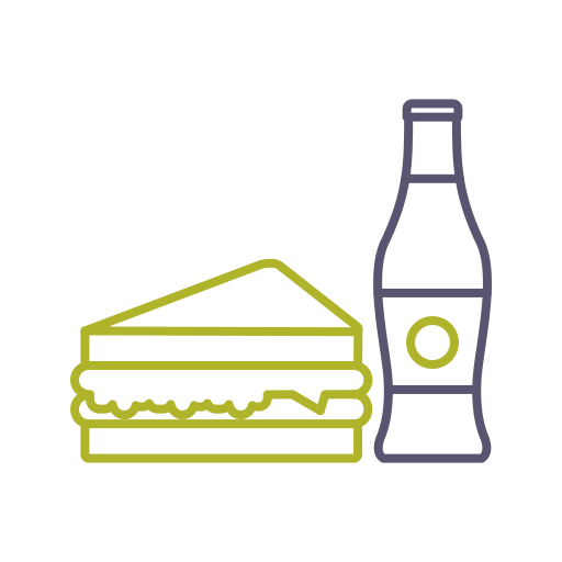 Junk food Generic color outline icon